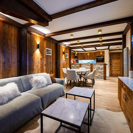 Luxury Suite 70M2 Balcon Courchevel1850 Parking Exterior photo