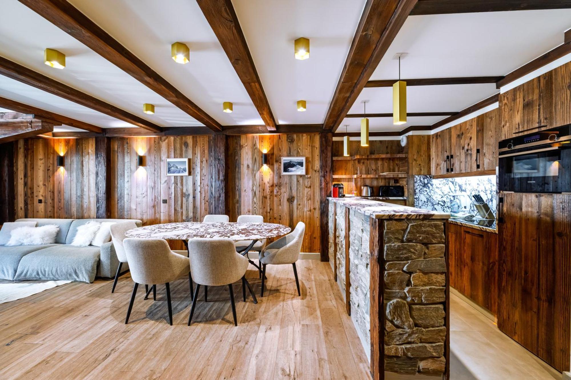 Luxury Suite 70M2 Balcon Courchevel1850 Parking Exterior photo