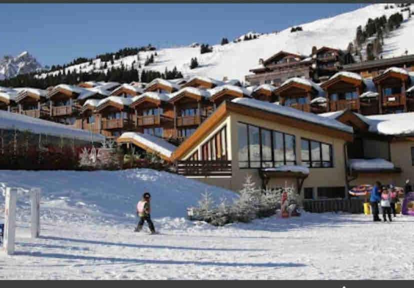Luxury Suite 70M2 Balcon Courchevel1850 Parking Exterior photo