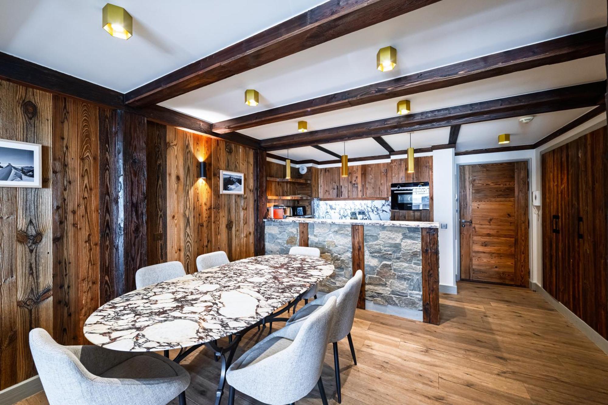 Luxury Suite 70M2 Balcon Courchevel1850 Parking Exterior photo